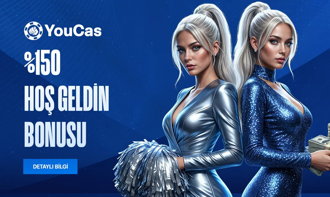 YouCas %150 Casino ve Spor Hoş Geldin Bonusu